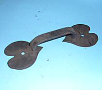 Love handles - heart shaped door handles