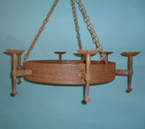 Rustic chandeleir (ceiling) - great in barn conversion